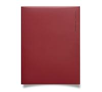 Cloth & Paper Perfect Bound Notebook | 30 Minute Time Block - Bordeaux | HP Classic Notebook 7" x 9.25" | Time Blocking Planner with 30 Min Layout for Scheduling, Planning & Meetings - Frosted Cover