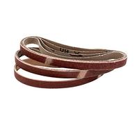 Cloth Sanding Belts - 96 Pcs 13x457mm Mixed Grit 40/60/80/120/180/240 Compatible with Black&Decker® Power Sander Durable Sanding-Paper Sanding-Belts Assortment