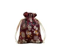 Cloth Silk Candy Embroidered Pouch