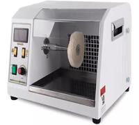 Cloth Wheel Polisher, 550W Bench Grinder Polisher, Buffer Jewelry Polishing Buffing Machine, 500-4200rpm Adjustable Speed, for Polishing Jewelry Metal
