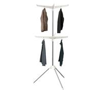 Clothes Ainer Tripod Stand - Stainless Steel Telescopic Design, 3 Rotating Arms, Foldable Rack | Perfect for Home Laundry Space, Drying Inside the Apartment