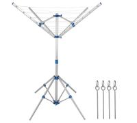 Clothes Airer Aluminium 168cm