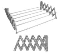 Clothes Airer Dryer Wall Mount Extendible Drying Rack Folding 5 Sizes Laundry HQ