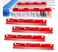 Clothes Airer, Pack of 4 Sock Dryers, Windproof Drying Rack, Plastic Hanger for Socks, Underwear, Small Clothes