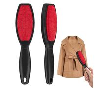 Clothes Brush 2pcs Lint Brush for Pet Hair Double Sided Lint Brushs Reusable Portable Pet Hair Remover Brushs for Clothes And Furniture