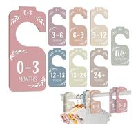 Clothes Dividers for Closets- 8Pcs Multifunctional Smooth Decorative Clothing Dividers | Cartoon Baby Clothes Dividers | Tiny Trees Baby Wardrobe Dividers In Gift Box For Children, Kids, Baby, Toddler