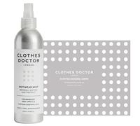 Clothes Doctor Luxury Cedarwood & Vanilla Drawer Liners & Knitwear Mist Set - Natural Moth-Repelling Wardrobe Refresh, Long-Lasting Fragrance & Gentle Garment Care