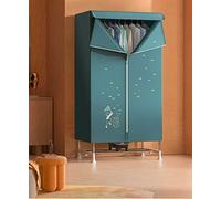Clothes Dryer, Electric Portable Clothes Airer Dryer 1500W Heated Laundry Drying Rack Machine Large Capacity 15kg Double Layer Dryer Energy Efficient, Stainless Steel, For House Living Room
