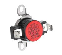 Clothes Dryer High Limit Temperature Controller D510701 Functions with Numerous Models 225F Cut Off Thermal Quick Install Dryer Temperature Change