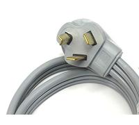 Clothes Dryer Power Cord 3 Prong Wire 30 Amp 6' Foot 10/3 for Gauge Wire Heavy Duty