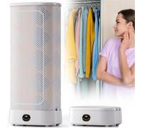 Clothes Dryers Portable Automatic Steam Ironing Machine, Foldable Steam Cooker & Tumble Dryer Hanging Garment Steamer