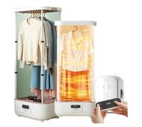 Clothes Dryers Vertical Garment Steamer Wireless With Remote Control For Fabrics And Clothes Foldable And Timed Clothes Dryer