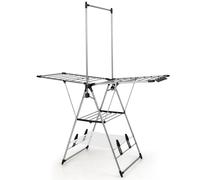 Clothes Drying Rack Aluminium Gullwing Style Rack 6-Level Adjustable Height