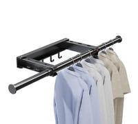 Clothes Drying Rack - Clothes Drying Rack Foldable - Heavy Duty Hanger Clothesline for Indoor Room Door Towel Closet Outdoor Garment Balcony