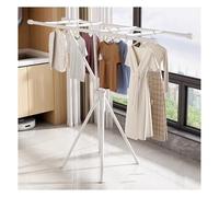 Clothes Drying Rack, Foldable Portable Laundry Organizer, Double Rod Design, 100kg Load Capacity for Indoor and Outdoor Use