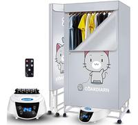 Clothes Drying Racks, Heated Clothes Airer Indoor Electric,Folding Dri Buddy Clothing Airer Indoor,Concise Home Electric Clothes Dryer With Pod Cover