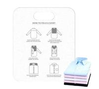 Clothes Folder Creative Design Strong Board | Fast Folding Helper Process Picture Printed for Shirts, Sweaters, Pants Or Children's Clothing