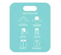 Clothes Folder , Space Saver, Creative Design | Laundry Folding Helper Process Picture Printed for Folding Shirts Sweaters Pants Or Childrens Clothing