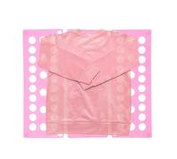 Clothes Folding Board, Folding Clothes Board, T Shirt Clothes Folder, T Shirt Folder Board, Fast And Fun Board For Adults And Childrenfor Sweaters, Dresses, Towels And Even Pants, Pink