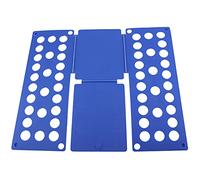 Clothes Folding Board Quick Fold Clothing for Adult Kid Sizes with Thickness Active Design Blue Closet Storage Solution for Pants Shirts T Shirts (Blue)