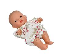 Clothes for a 21 cm Doll, Clothing Accessories for Dolls, Muslin Jumpsuit with Raspberries, Clothes for a Baby Doll as a Gift, Gift for a Girl