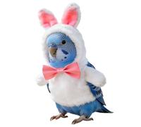 Clothes for Birds, Design WarmBunby Pilgrim Windproof | Adjustable Costume for Parrots - Finches Mainate Parakeet Parakeet African Grey Parakeet Cockatiel Winter Easter Outdoor