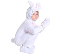 Clothes for Boys Adorable Bunny Animal Costume For Boys Toddler Pajama Soft Rabbit Outfit Stage Performance Party Cosplay Wear(White,7-8 Years)