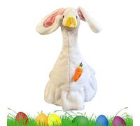 Clothes for Concrete Animals, Garden Ornaments for Outdoor Concrete Figures, 43 cm and 58 cm Plush Costume with Rabbit Ears for Sculptures for Holidays, Housewarming, Birthdays and