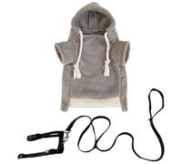 Clothes for Ferrets | Comfortable Soft Hamster Outfits with Harness,Small Pets Hoodie Costume - for Squirrels Chinchilla Chihuahua Cat Pet