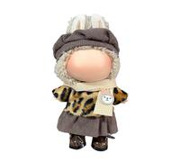 Clothes for Labu, 6.7 Inch Handmade Doll Clothes Set Compatible with Labu Accessories, Adjustable Outfits for Labu Dolls (No Doll) (C)