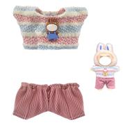 Clothes for Labub Outfit (NO Doll) Mystery Bag, Handcrafted Crochet Set for Doll, Premium Outfit ,Cute Clothes for Dress up Unique Style (E)