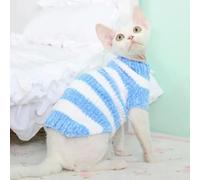 Clothes for sphynx Plush Wool Coat Warm Sweater for Sphynix Cat Clothing Winter Outwear for kittens Small Dogs Pet products