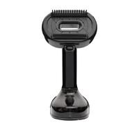 Clothes Garment Steamer Compact Black 2-in-1 Brush Attachment 200ml Water Tank