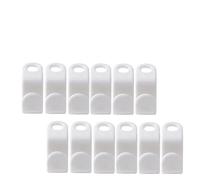 Clothes Hanger Connection Hook Superimposed Thickened Plastic 50 Packs Home Use Tool High Durability Daily Convenient Cozy