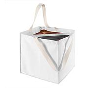Clothes Hanger Organizer Holder for Space Saving, Fresheracc Hanger Triangle Storage Bag with Handles for Closet Tidier Laundry Rooms Wardrobe Drying Rack(Square)