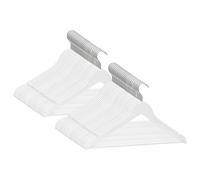 Clothes Hanger Set Non-slip Clothes Organiser Coat Hanger Hardwood vidaXL