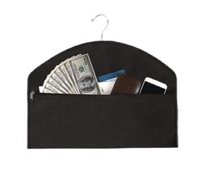 Clothes Hanger: Waterproof Fireproof Storage for Deviation, Large Capacity Hidden Pocket, Hidden Secret Cash | Portable Clothes Hanger for Documents, Items