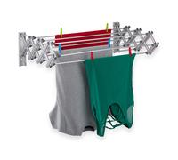 Clothes horse Wall-mounted Drying Rack Space-saving Clothesline 25 kg 1.6 kg