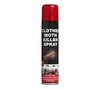 Clothes Moth Killer Spray 300ml - Ready-to-Use Kills Moths, Eggs & Larvae - Also Kills Carpet Beetles, Woodlice - Long Lasting Protection for Wardrobes, Cupboards & Drawers Storage (1)