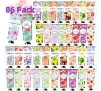 CLOTHES OF SKIN Pack of 86 Christmas Gifts, Hand Cream, Socks for Adults, Gifts for Teachers, Thank You Gifts for