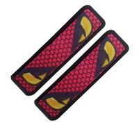 Clothes Patches - Snake Eye Stickers, Decorative Reflective Applique, Adhesive Jacket Badge, Night Vision Visibility Accessory | 2 Pieces Glowing Emblems, Bags Dog Vests for Gear