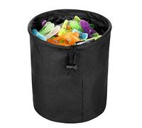 Clothes Peg Bags with Hanger, Peg Bag with Drawstring, Multi-Functional Clothespins Storage Cylinder Bag, Hanging Hook, Waterproof Peg Bag for Washing