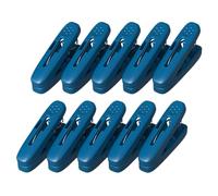 Clothes Pegs, Sock Clips for Laundry - 10 x Non-Slip Windproof Clothes Pegs for Laundry | Multifunctional Utility Clip, Clothes Pegs for Drying Clothes Lines for Balcony, Kitchen, Wasc