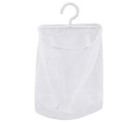 Clothes Pin Hanging Bag, 9.65x8.66 Inch Hanging Laundry Bag, Multi-Purpose Clothespin Bag, Mesh Organizer Bag for Home Travel