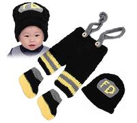 Clothes, Practical Attractive Baby Costumes, Good Looking Soft Touch Fireman Hats Pants Outfit, Photo Studio for Home