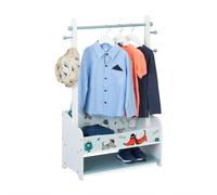Clothes rack for children Children's Wardrobe Playroom Storage Unit Cute Design