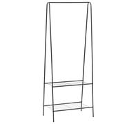 vidaXL Clothes Rack 59x35x150cm Black Garment Coat Closet Organiser Stand