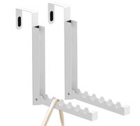 Clothes Rack - Heavy Duty Steel Hooks | 2 Pieces 20 x 16 × 2 cm, Foldable for Drying, Storage Organizer, Space Saving Storage, Clothes Hangers, Bedroom, Bathroom, Practical Home