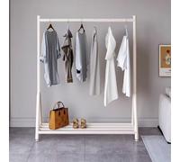 Clothes Rack with Clothes Rail, Industrial Display Rack for Clothing Stores, Entryway Organization, Storage Tube Shelf