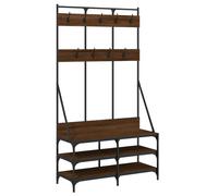 Clothes Rack with Shoe Storage Garment Rack Clothes Shelf Clothes Rail vidaXL